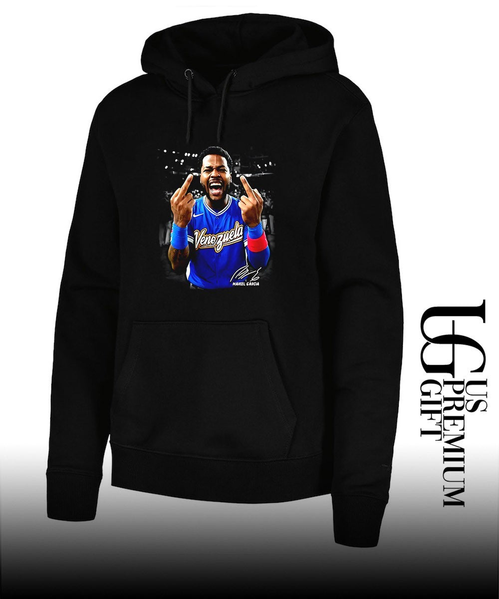 Maikel Garcia Venezuelan baseball middle finger signature shirt