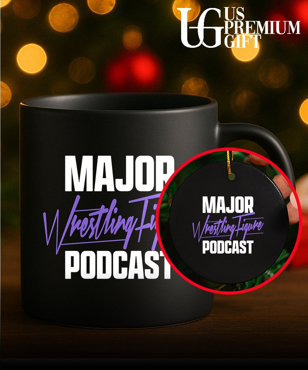 Major Wrestling Figure Podcast logo shirt