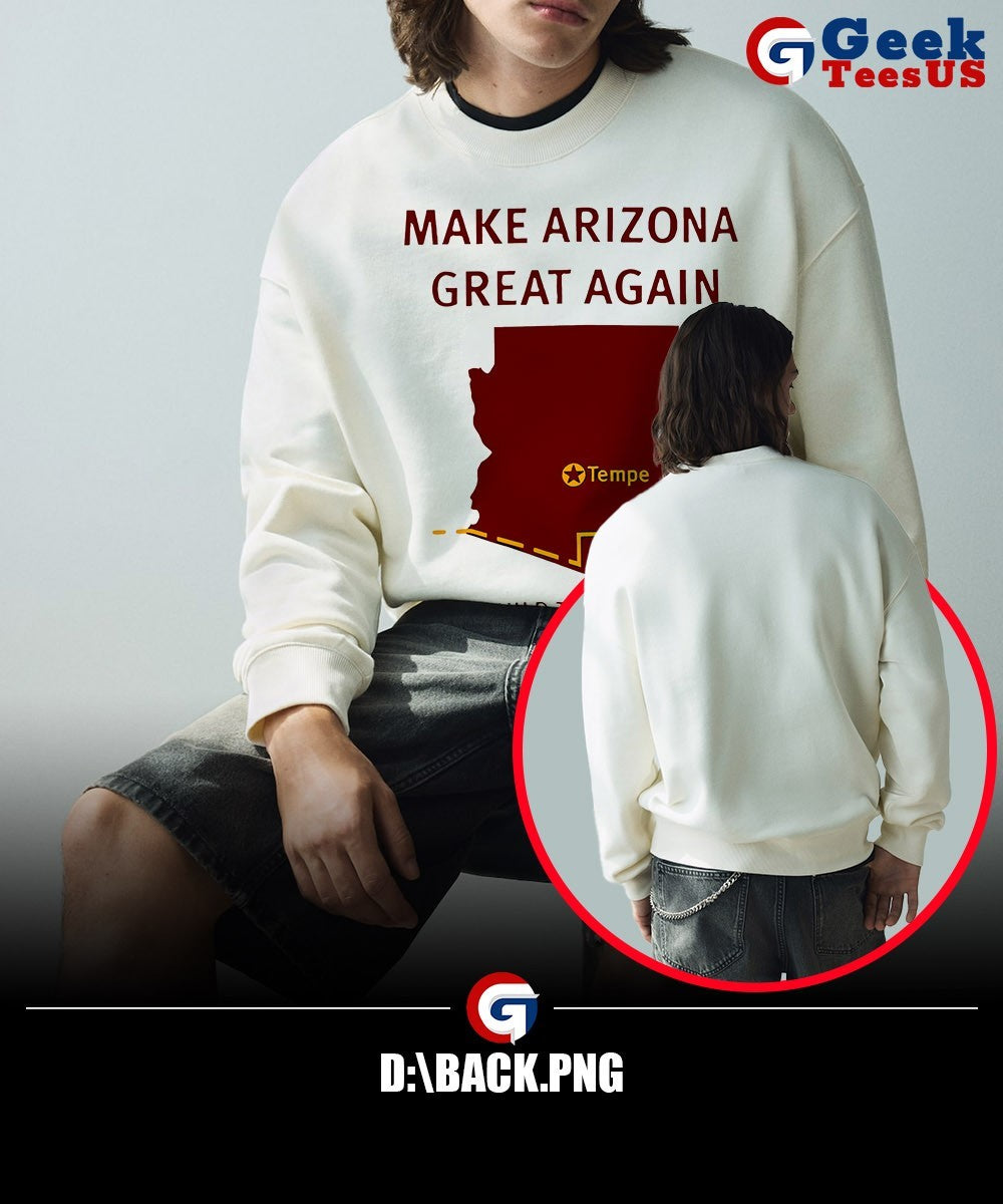 Make Arizona Great Again Build That Wall shirt