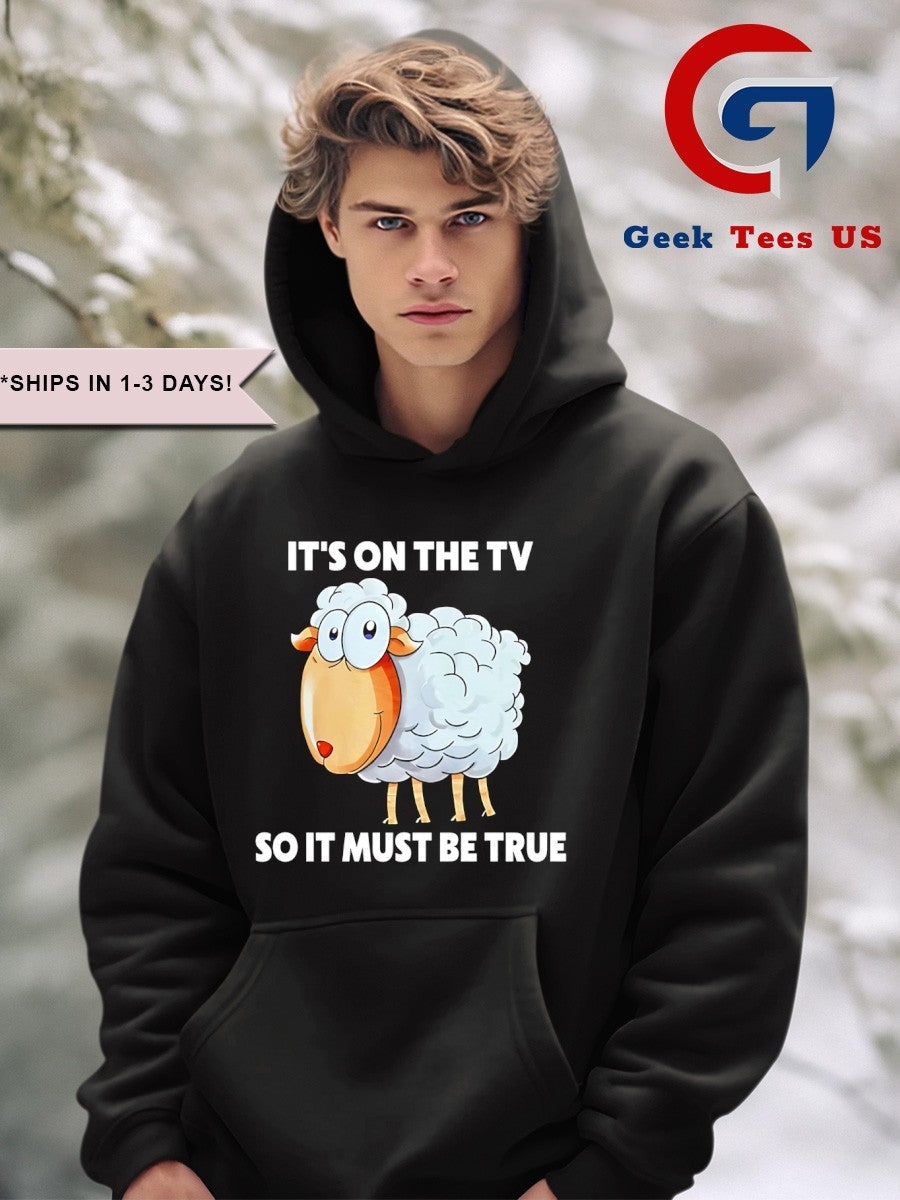 Malcolm Roberts sheep it’s on the tv so it must be true shirt