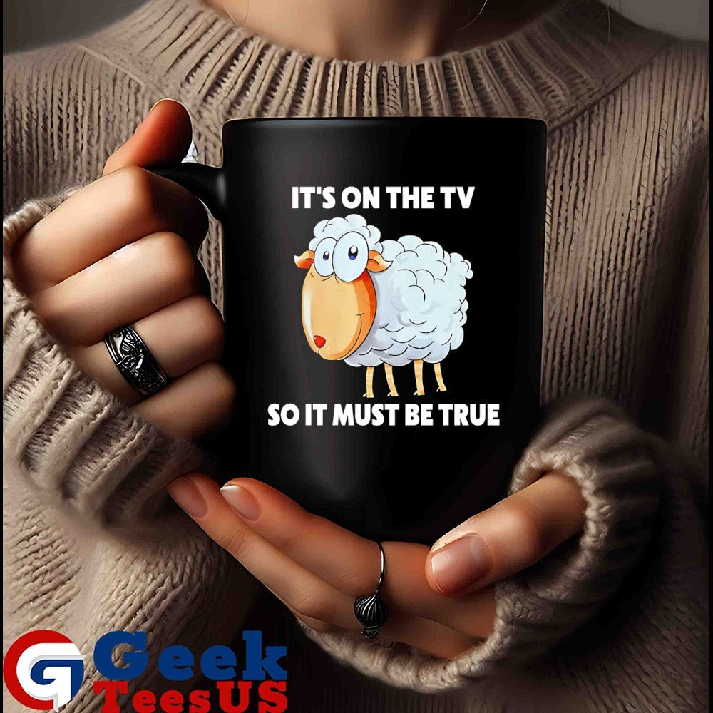 Malcolm Roberts sheep it’s on the tv so it must be true shirt