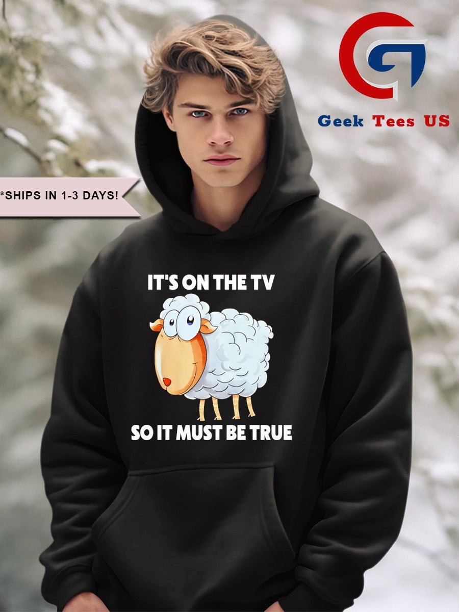 Malcolm roberts it’s on the TV so it must be true shirt