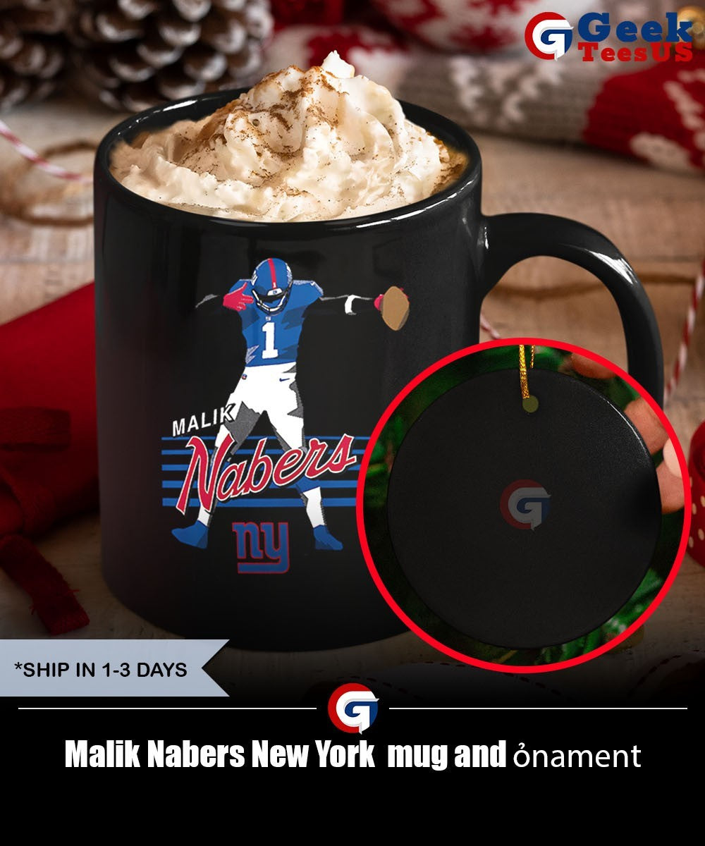 Malik Nabers New York shirt