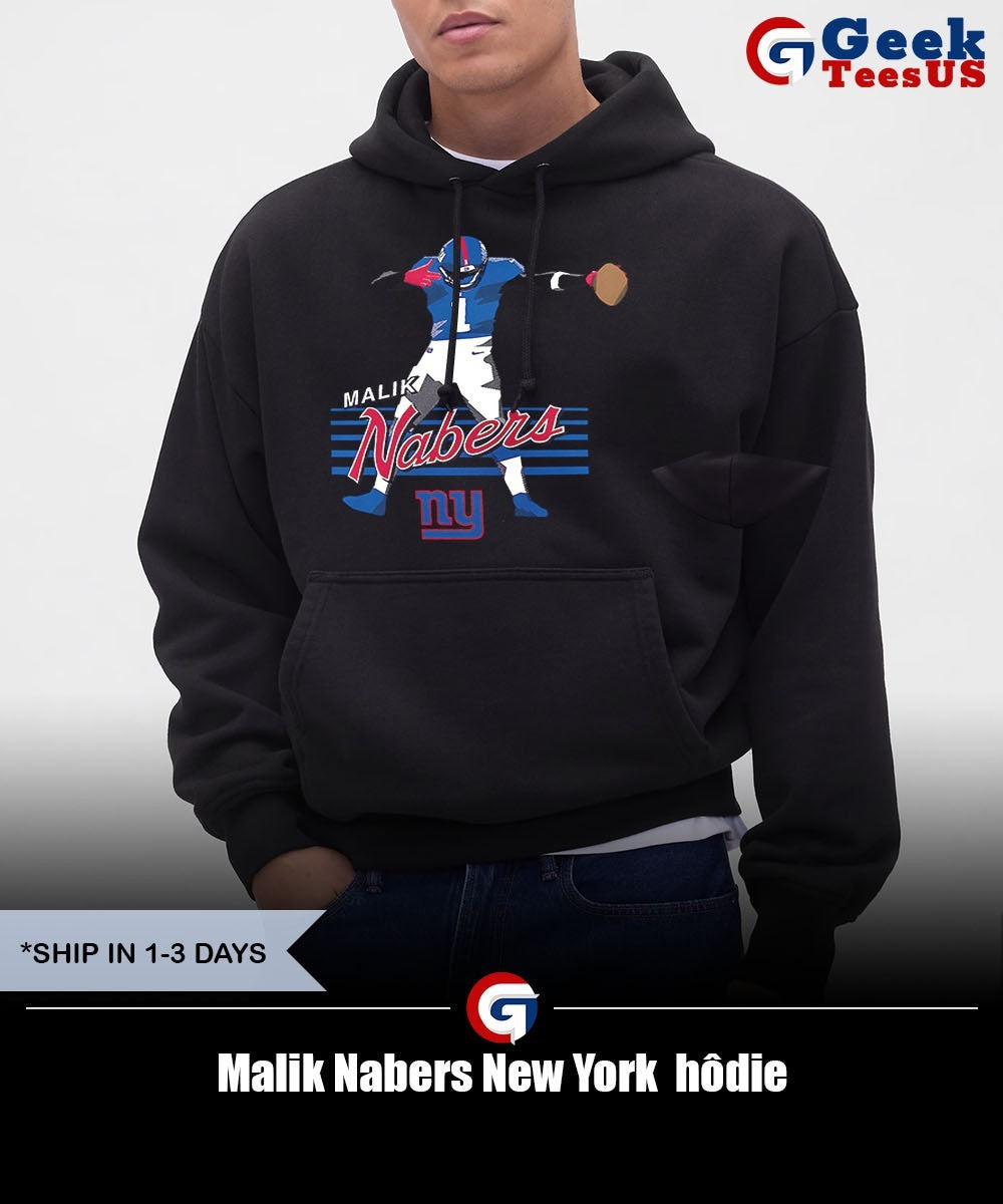 Malik Nabers New York shirt