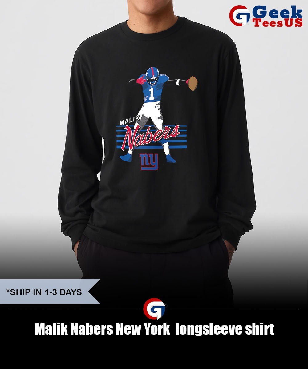 Malik Nabers New York shirt