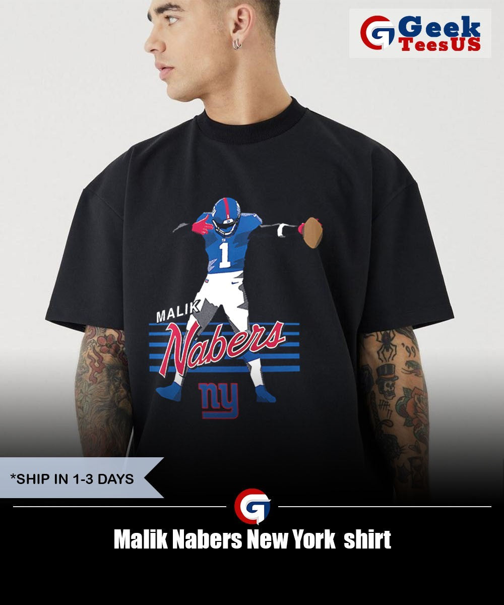 Malik Nabers New York shirt