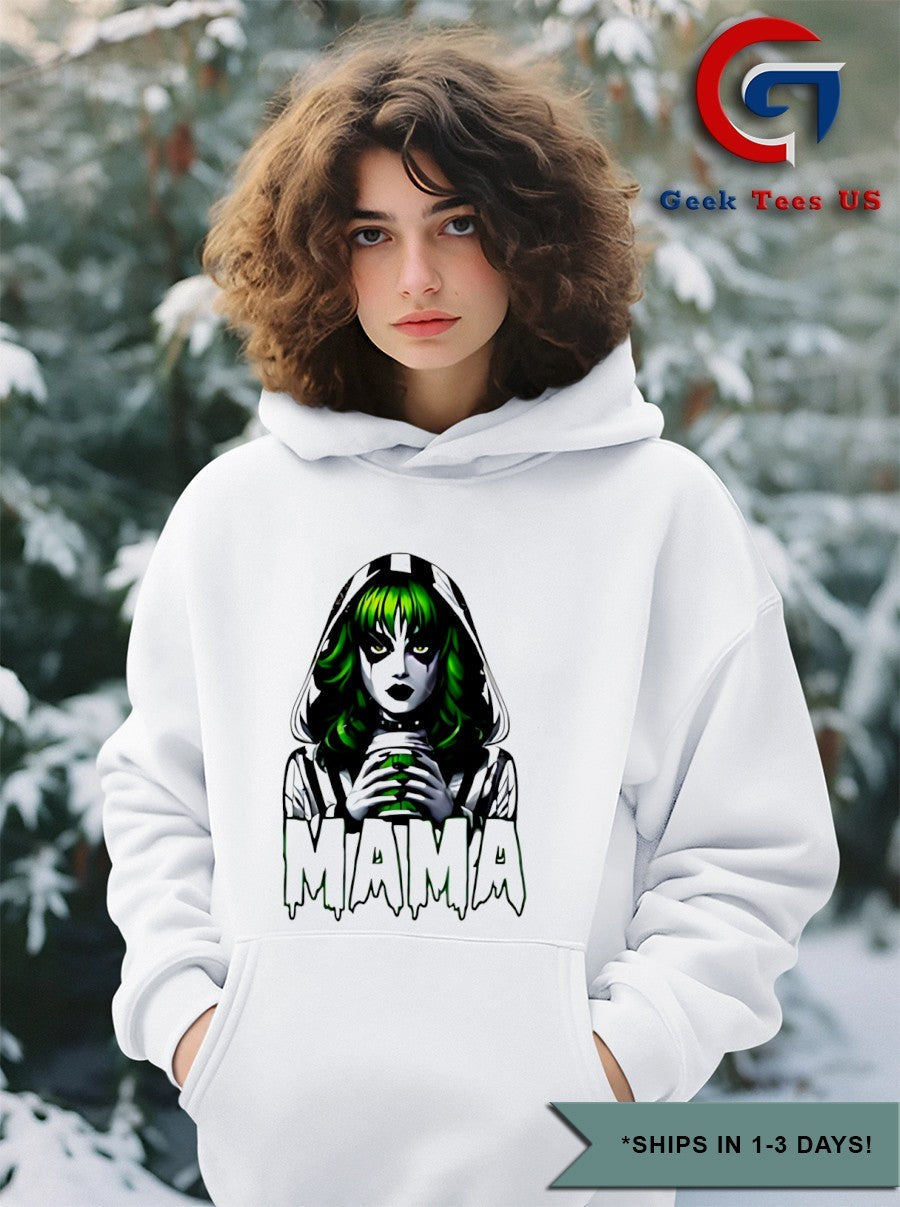 Mama Beetle Juice Halloween mom horror movie shirt