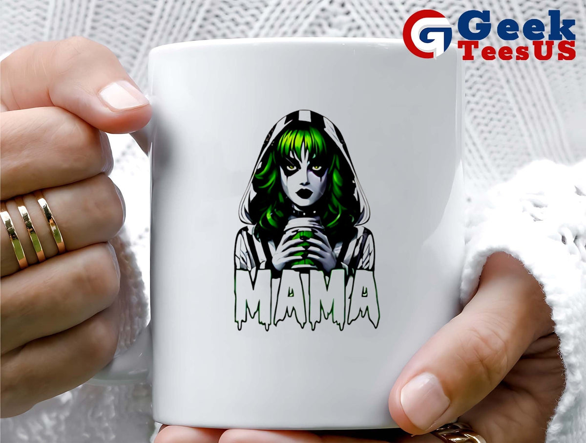 Mama Beetle Juice Halloween mom horror movie shirt