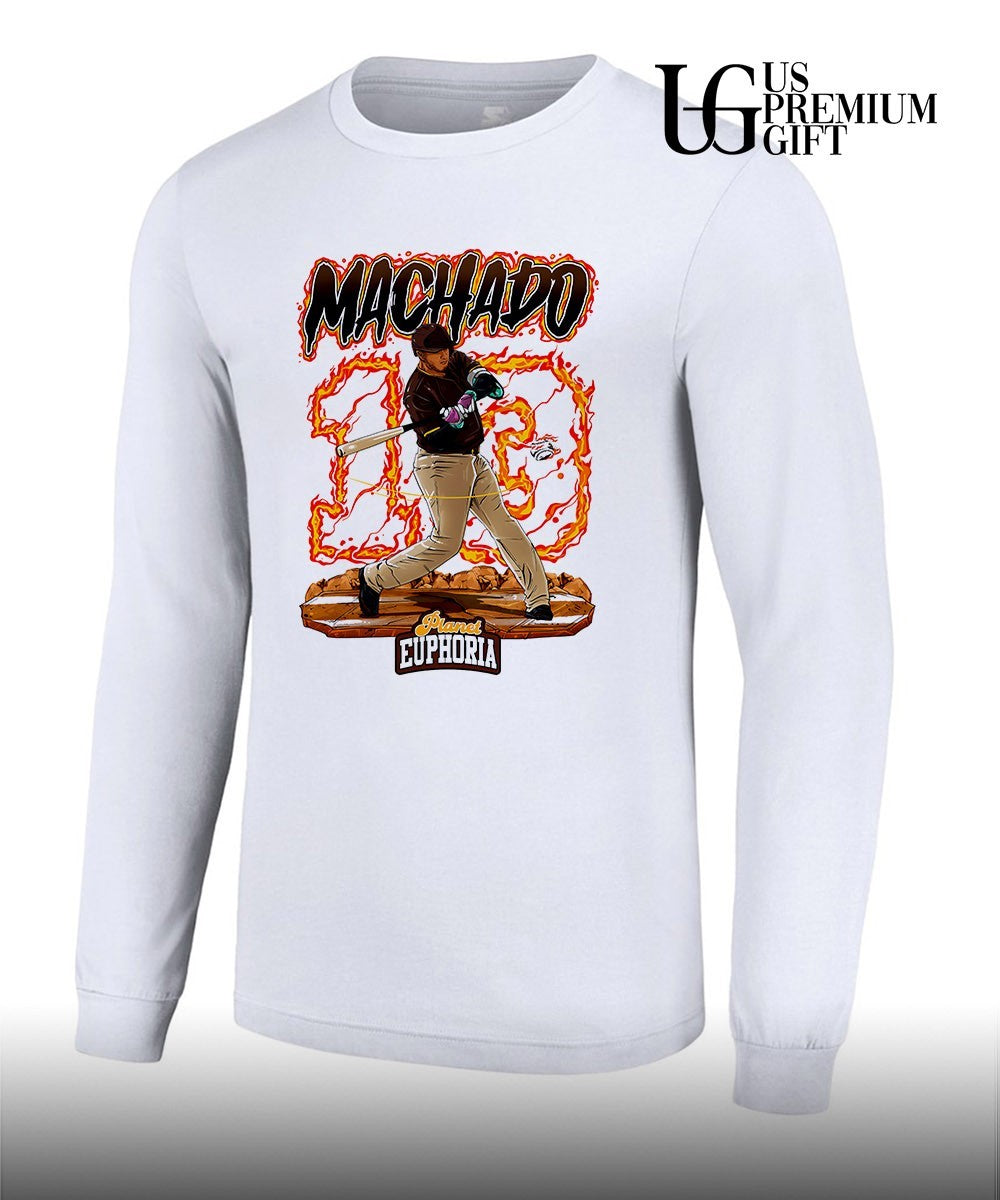 Manny Machado San Diego Padres baseball Planet Euphoria graphic shirt