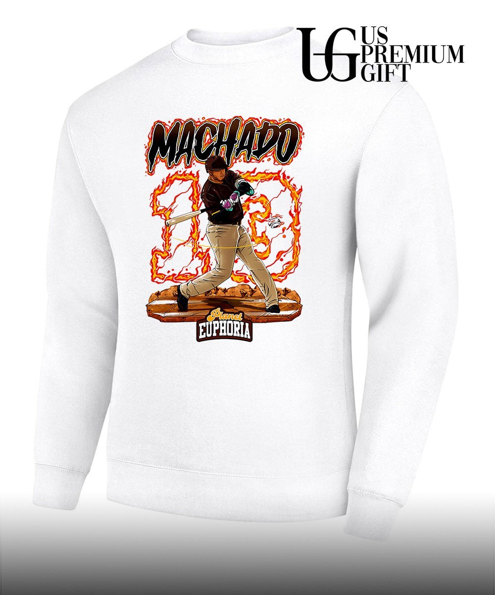 Manny Machado San Diego Padres baseball Planet Euphoria graphic shirt