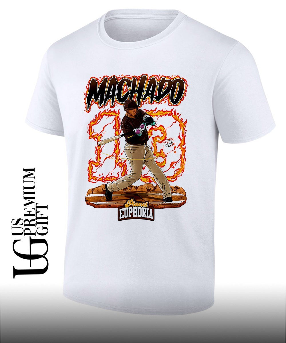 Manny Machado San Diego Padres baseball Planet Euphoria graphic shirt