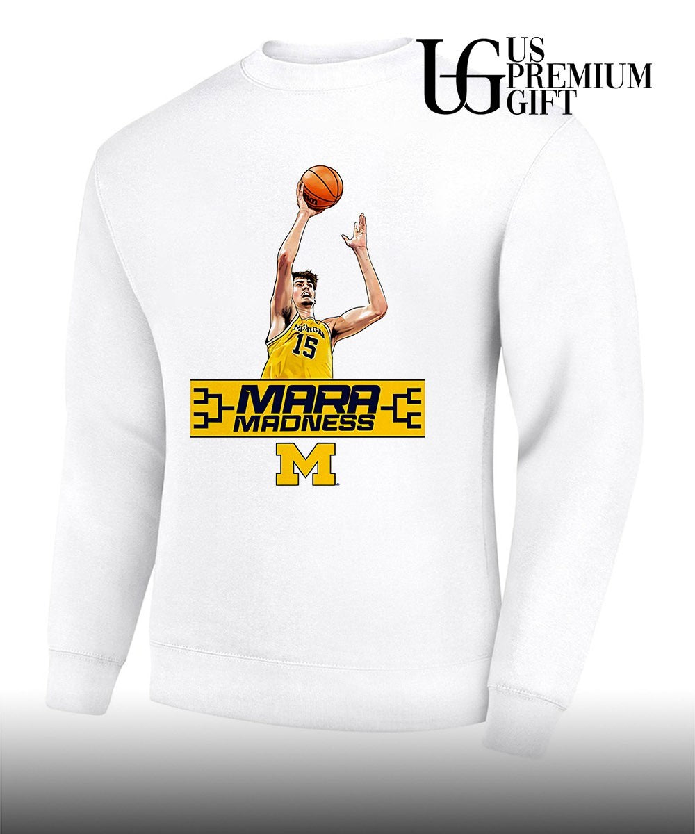 Mara Madness Aday Mara Michigan Wolverines men’s basketball shirt