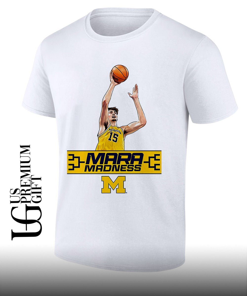 Mara Madness Aday Mara Michigan Wolverines men’s basketball shirt