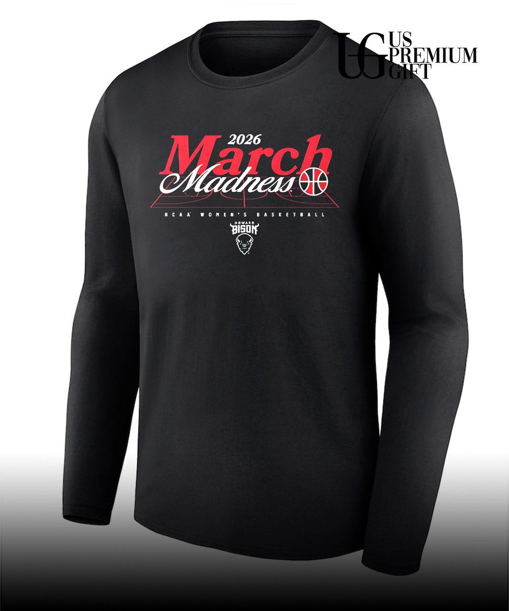 March Madness 2026 Howard Bison NCAA Women’s basketball shirt