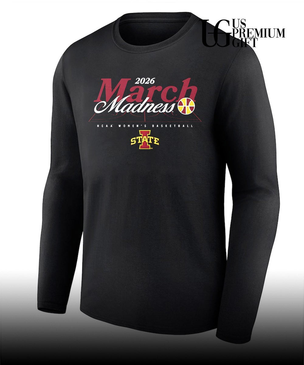 March Madness 2026 Iowa State Cyclones NCAA Women’s basketball shirt