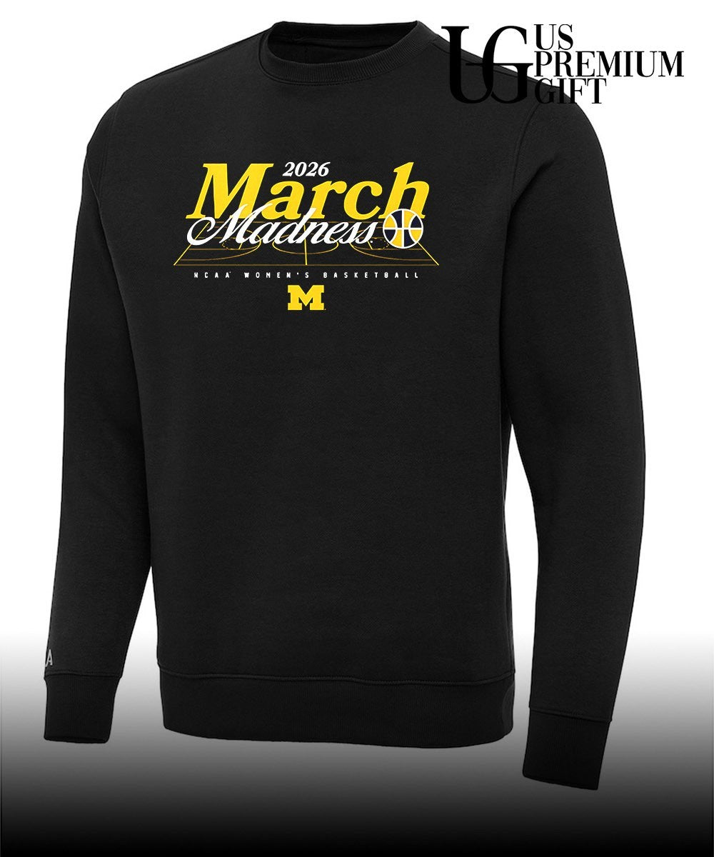 March Madness 2026 Michigan Wolverines NCAA Women’s basketball shirt