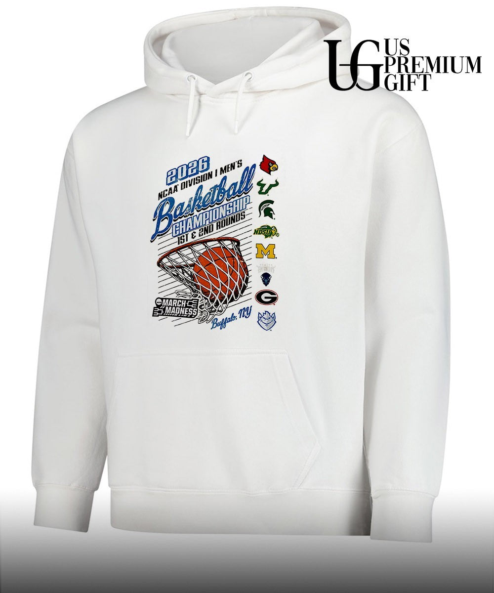 March Madness 2026 NCAA DI Men’s Basketball Championship 1St and 2nd Rounds shirt