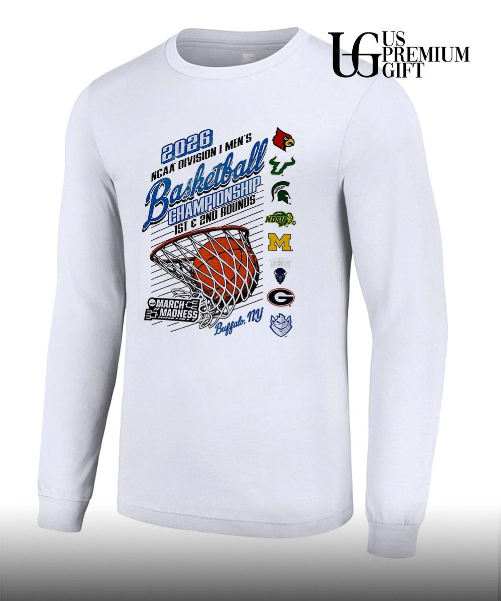 March Madness 2026 NCAA DI Men’s Basketball Championship 1St and 2nd Rounds shirt
