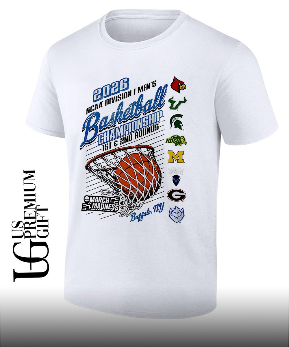 March Madness 2026 NCAA DI Men’s Basketball Championship 1St and 2nd Rounds shirt