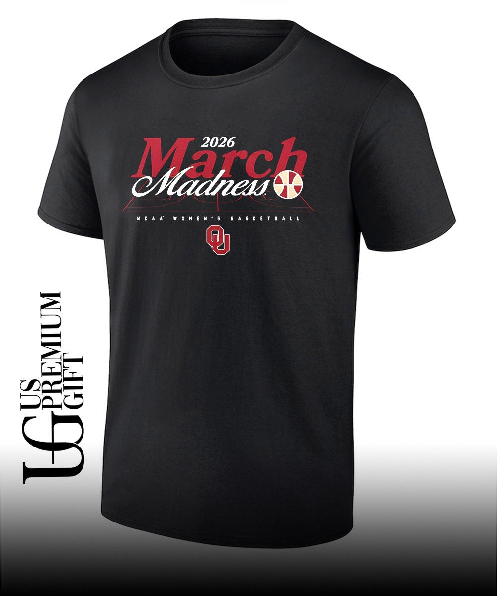 March Madness 2026 Oklahoma Sooners NCAA Women’s basketball shirt