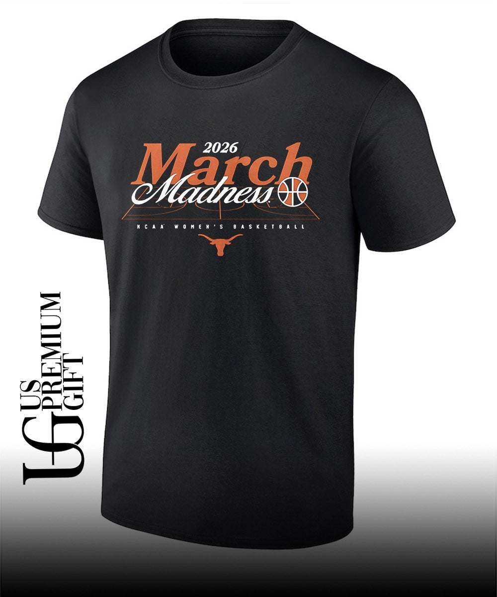 March Madness 2026 Texas Longhorns NCAA Women’s basketball shirt