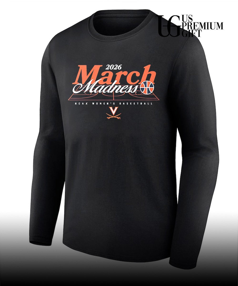 March Madness 2026 Virginia Cavaliers NCAA Women’s basketball shirt