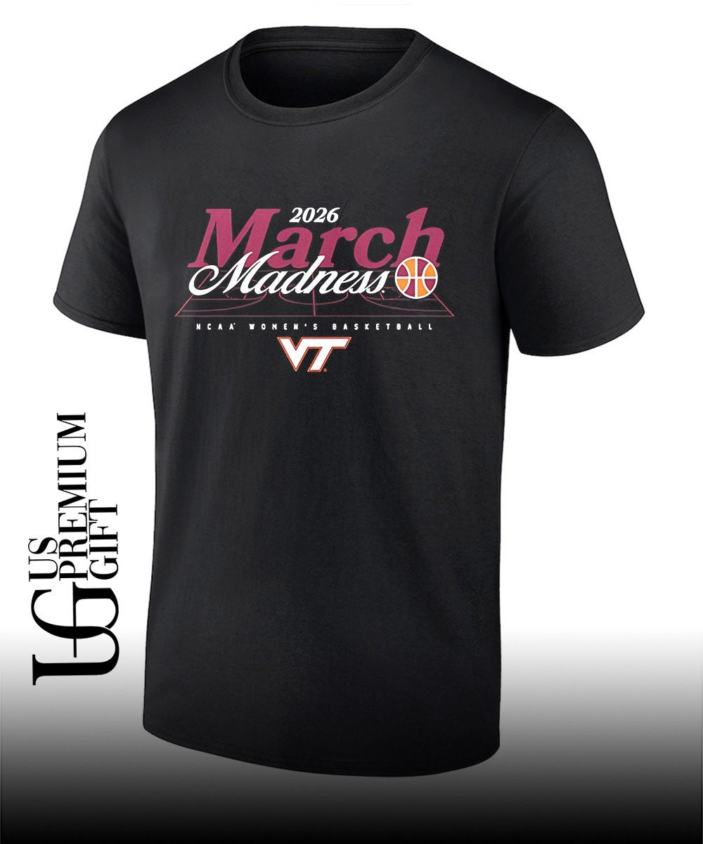 March Madness 2026 Virginia Tech Hokies NCAA Women’s basketball shirt