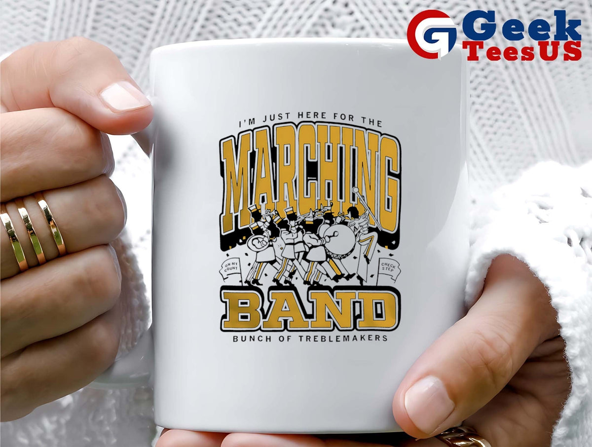Marching Band Max Collegiate Gold Treblemakers shirt