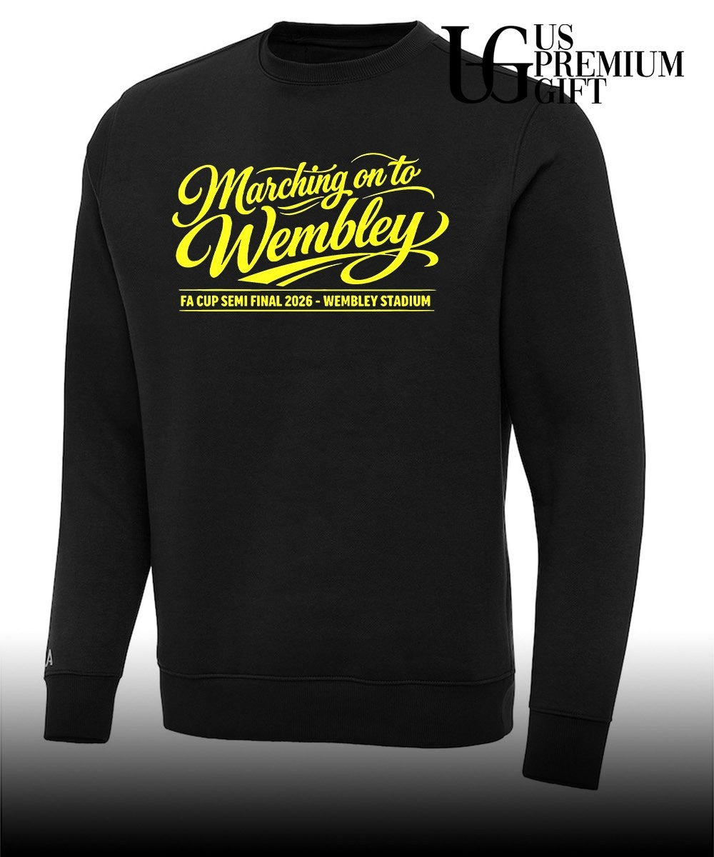 Marching on to wembley FA cup semi final 2026 wembley stadium shirt