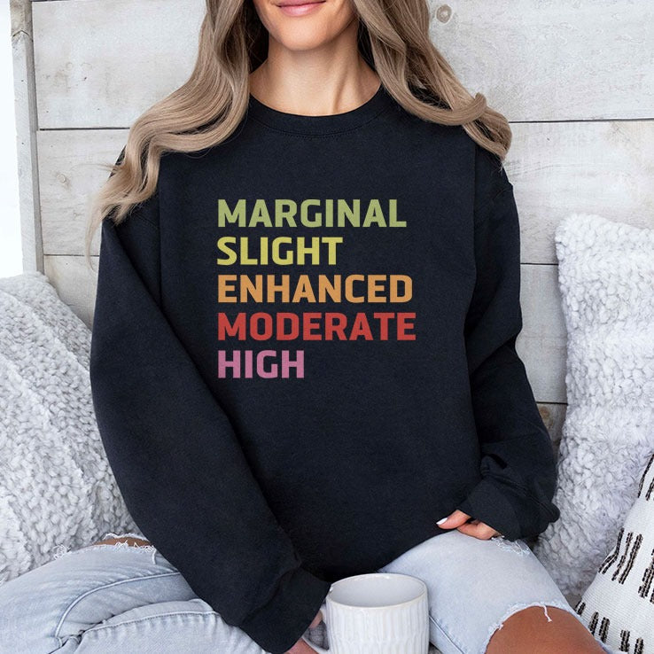 Marginal Slight Enhanced Moderate High Weather Forecast Shirt