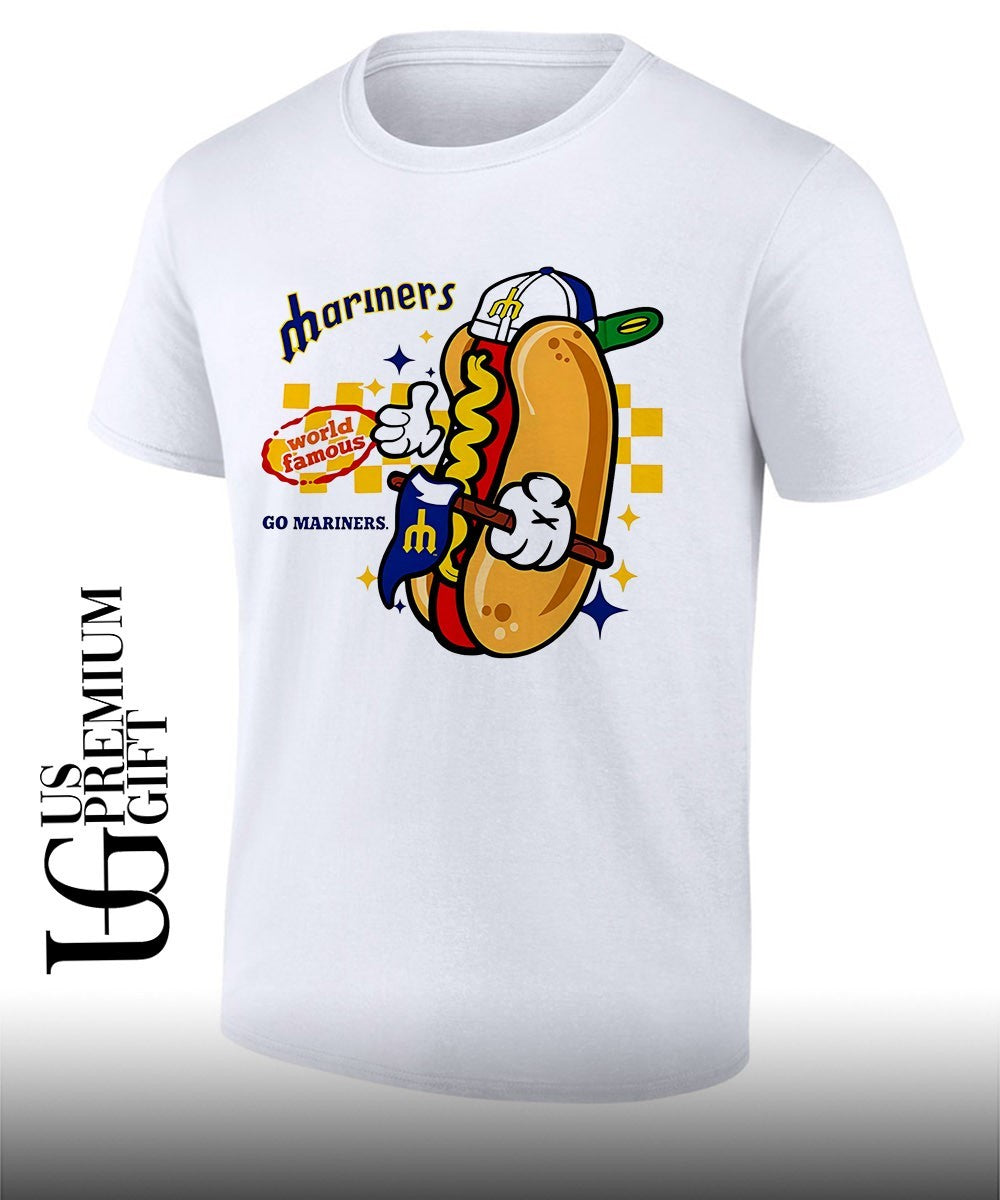 Mariners World Famous Hot Dog shirt