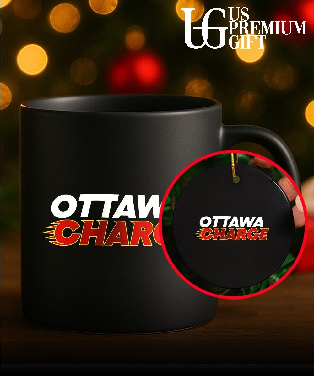 Mark Carney And Alexander Stubb wearings Ottawa Charge shirt