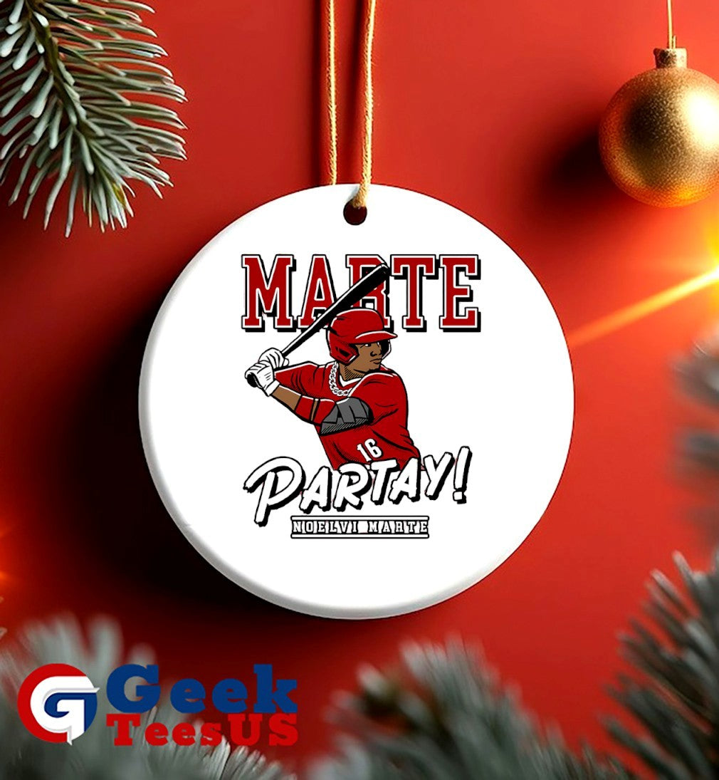 Marte Partay Noelvi Marte Cincinnati Reds baseball shirt