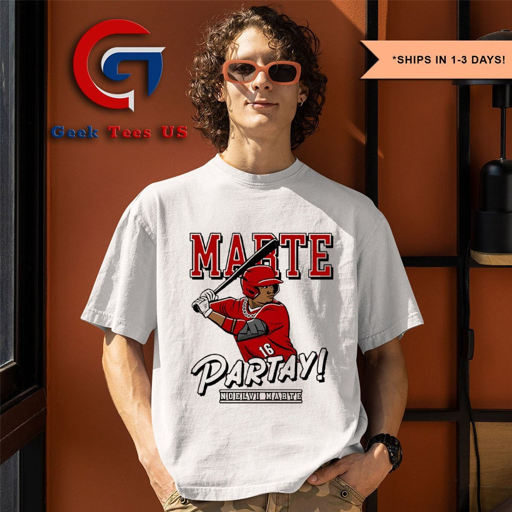 Marte Partay Noelvi Marte Cincinnati Reds baseball shirt