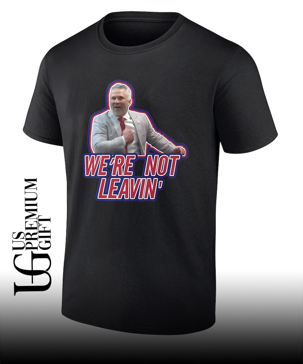 Martin St. Louis we’re not leavin’ shirt