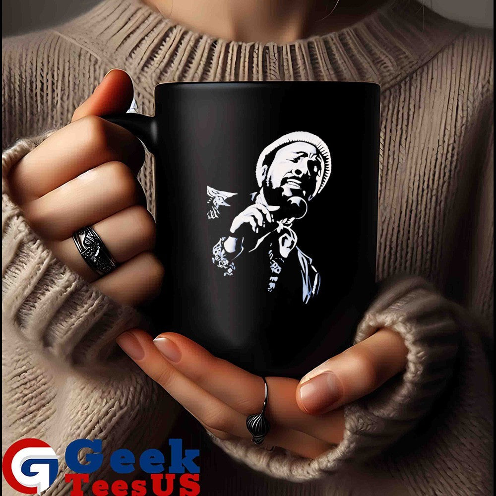 Marvin Gaye Rap portrait shirt
