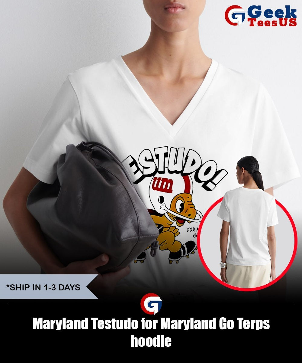 Maryland Testudo for Maryland Go Terps shirt
