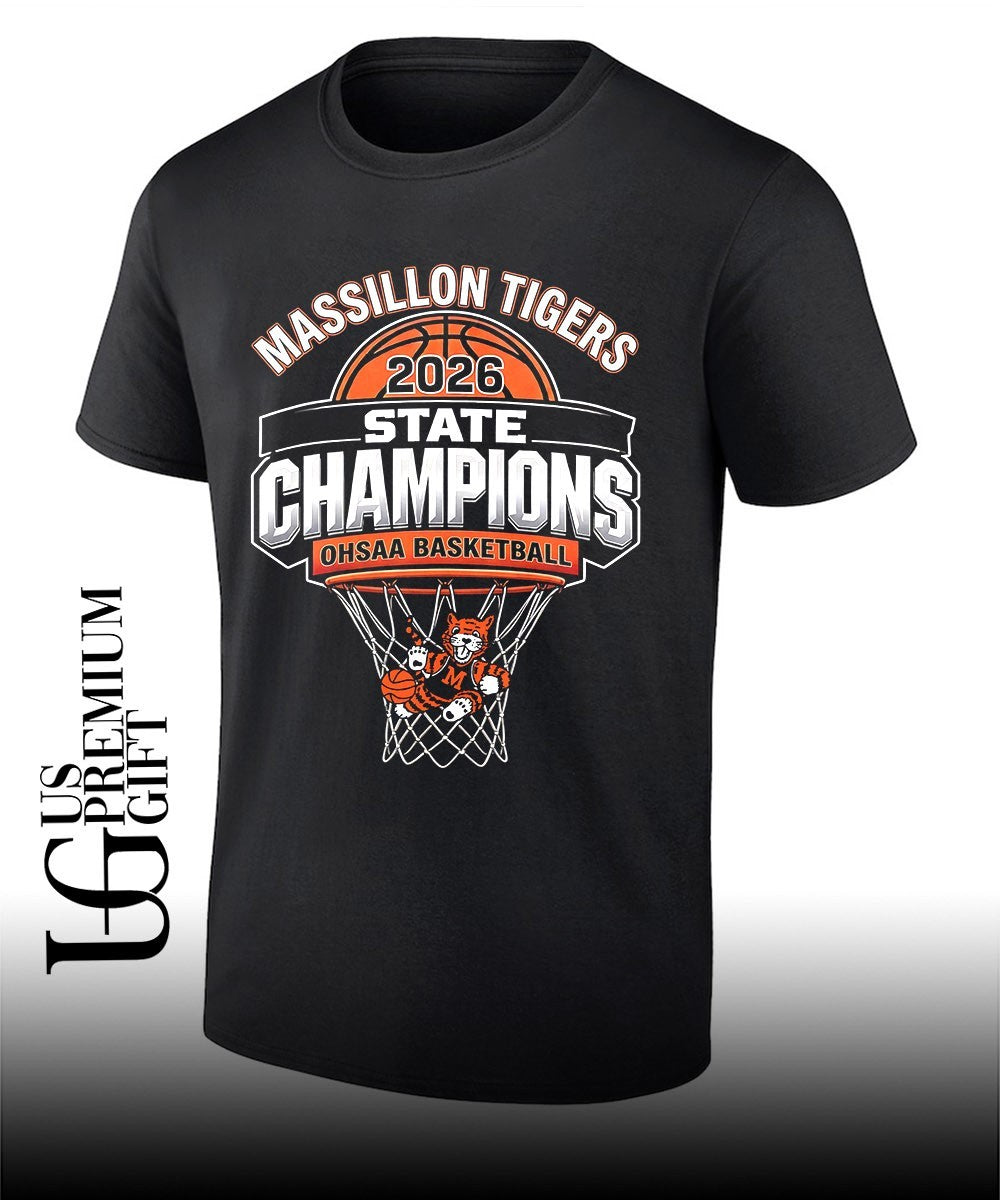 Massillon Tigers OHSAA State Champions 2026 shirt