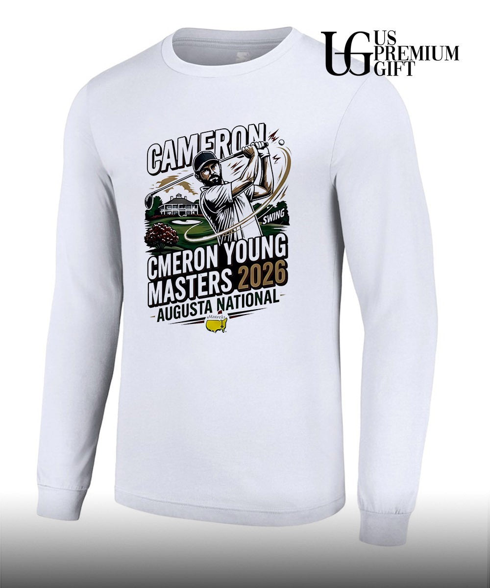 Masters 2026 Cameron Young Augusta National shirt