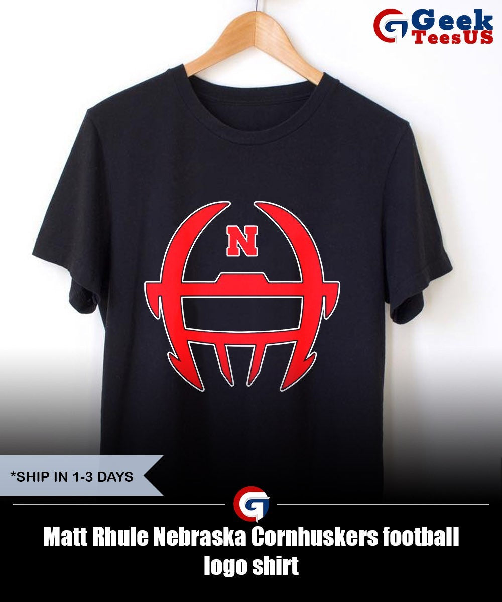 Matt Rhule Nebraska Cornhuskers football logo shirt