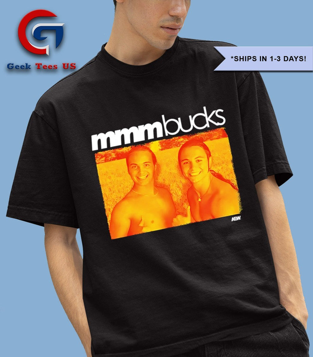 Matthew Jackson and Nicholasjackson Mmmbucks shirt