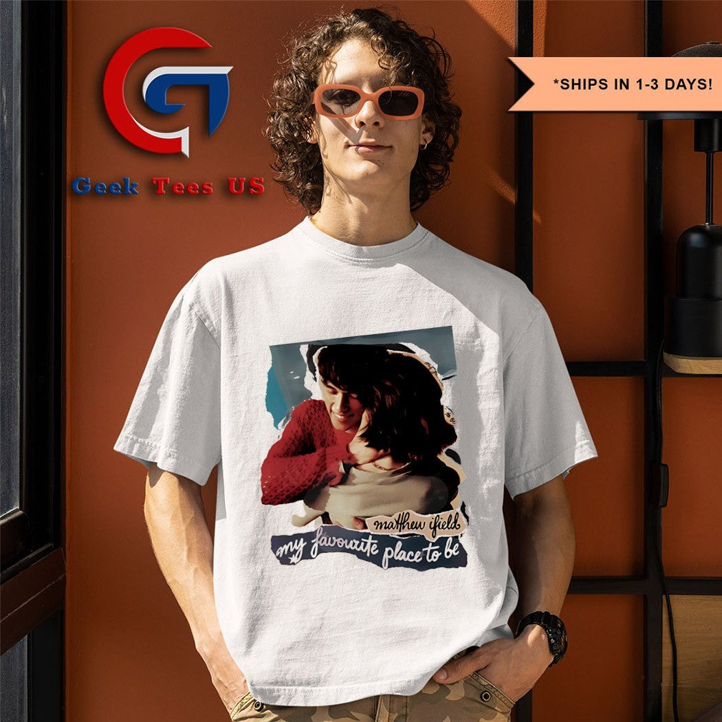 Matthew ifield my favourite place to be shirt