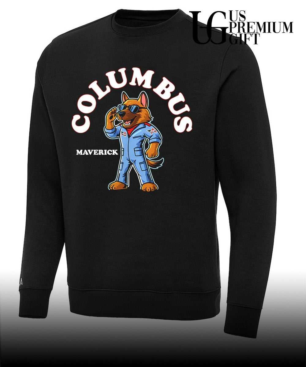 Maverick Columbus Aviators Football 2026 mascot shirt