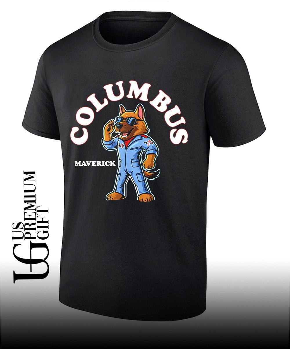 Maverick Columbus Aviators Football 2026 mascot shirt