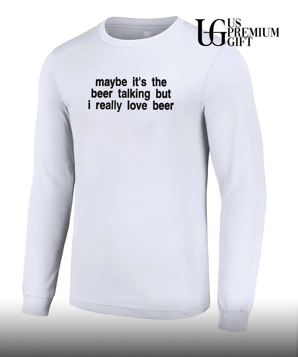 Maybe it’s the beer talking but I really love beer shirt