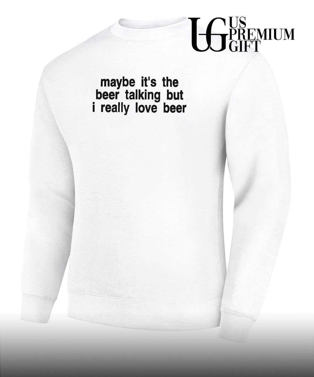 Maybe it’s the beer talking but I really love beer shirt