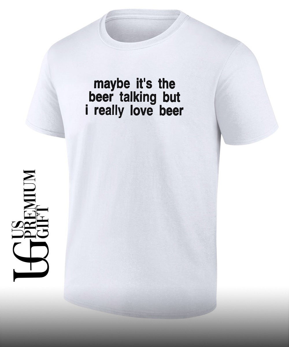 Maybe it’s the beer talking but I really love beer shirt