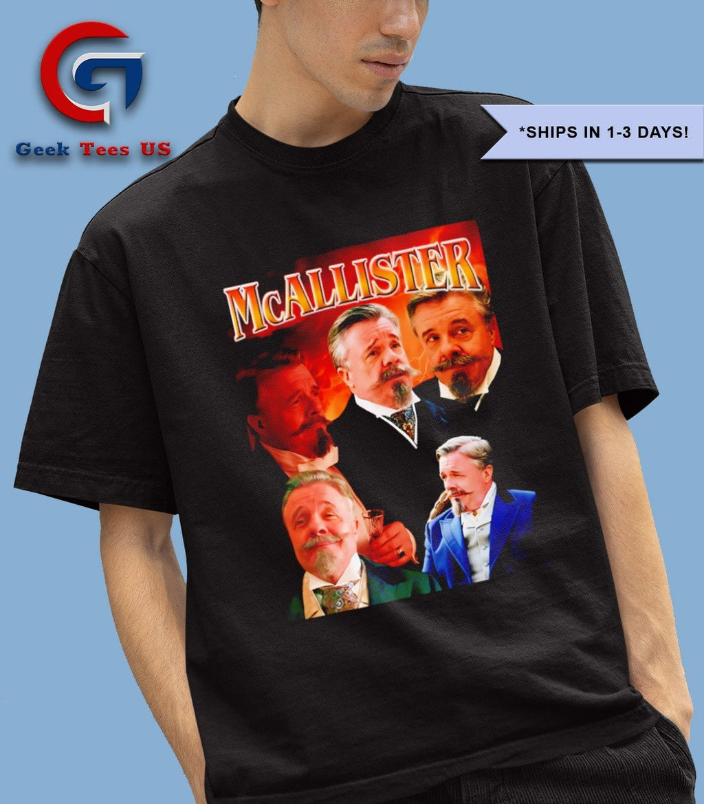 McAllister the Gilded Age graphic shirt