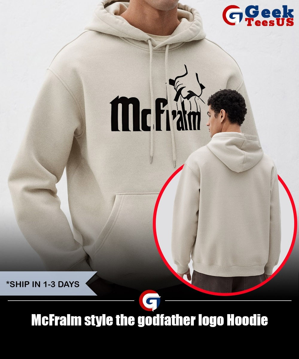 McFralm style the godfather logo shirt