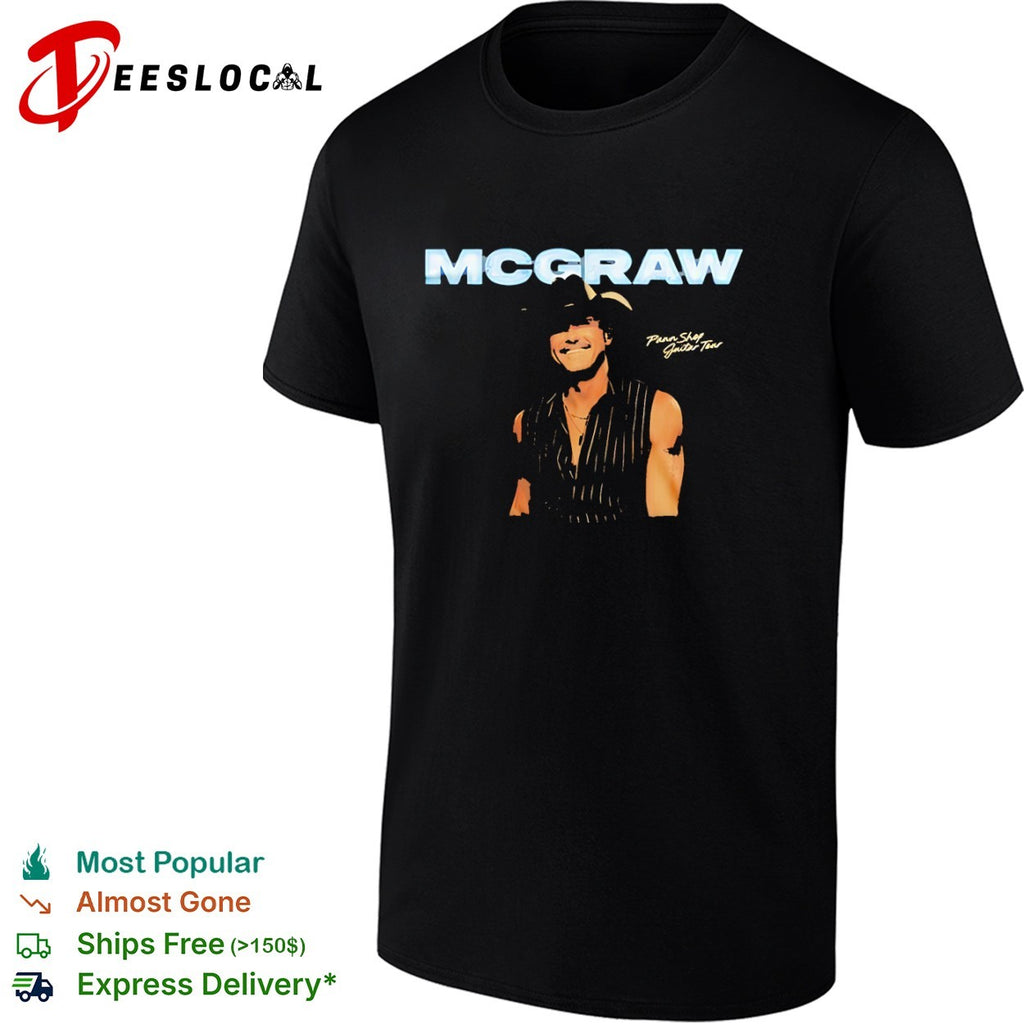 McGraw Pawn Shop Guitar Tour Country Music shirt